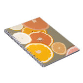 Lemon Oranje Grapefruit Citrus Art-laptop Notitieboek (Rechterzijde)