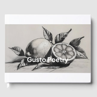 Lemon & Oranje Gusto Poëzie Gastenboek