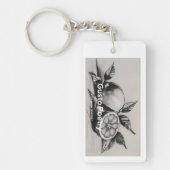Lemon & Oranje Gusto Poëzie Sleutelhanger (Voorkant)