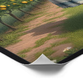  Lemon Orchard Children Poster (Hoek)