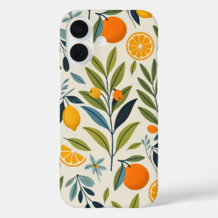 Lemon Orchard Dream iPhone 16 Hoesje