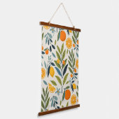 Lemon Orchard Dream Hangend Wandkleed (Gebogen)