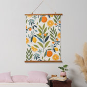 Lemon Orchard Dream Hangend Wandkleed (Slaapkamer)