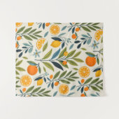 Lemon Orchard Dream Wandkleed (Voorkant (horizontaal))