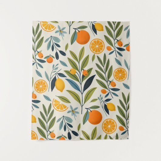 Lemon Orchard Dream Wandkleed (Voorkant)