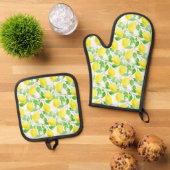 Lemon Ovenwant & Pannenlap Set (Top down)
