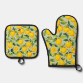 Lemon Ovenwant & Pannenlap Set (Voorkant)