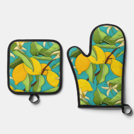 Lemon Ovenwant & Pannenlap Set