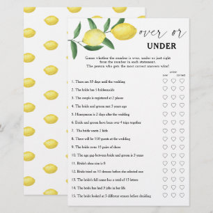Lemon - Over of onder vrijgezellenfeest