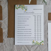 Lemon Over of onder vrijgezellenfeest spel Kaart