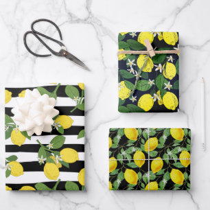 Lemon Pack papierbladen Inpakpapier Vel
