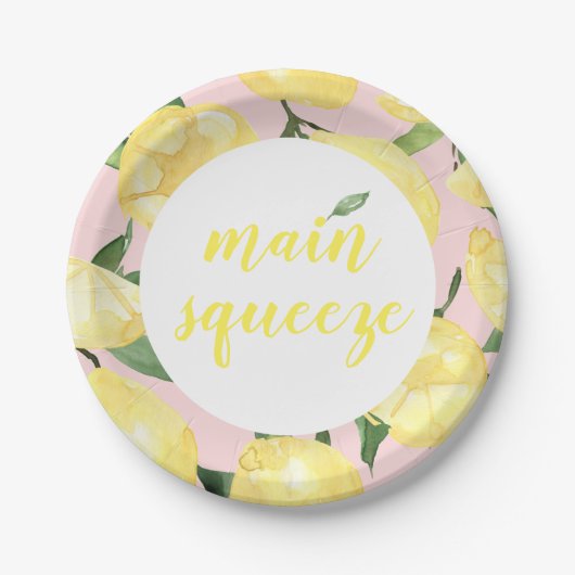 Lemon Paper Bord Main Squeeze Blush Bridal (Voorkant)