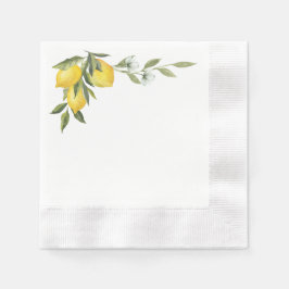 Lemon Paper Napkin Servet