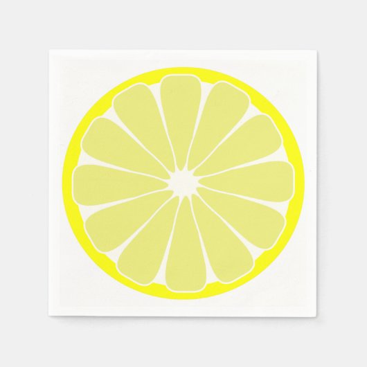 Lemon Paper Party servetten (Voorkant)
