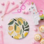 Lemon Papieren Bordje (Feest)