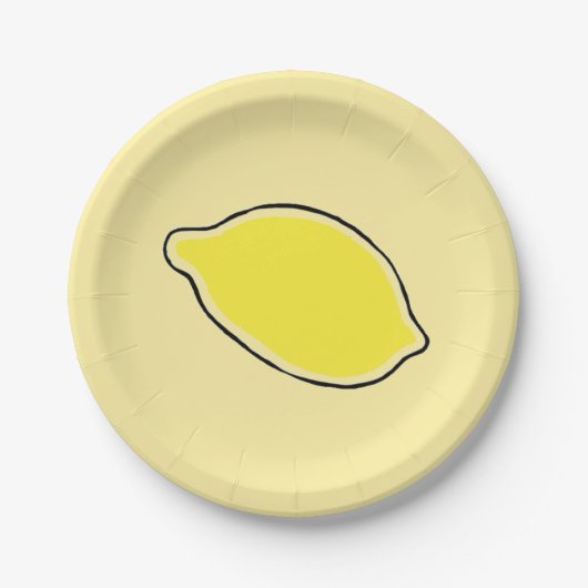 Lemon Papieren Bordje (Voorkant)