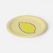 Lemon Papieren Bordje (Gekanteld)