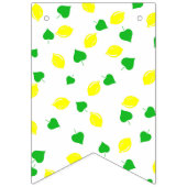 Lemon Party Bunting Flags Vlaggetjes (Eerste vlag)