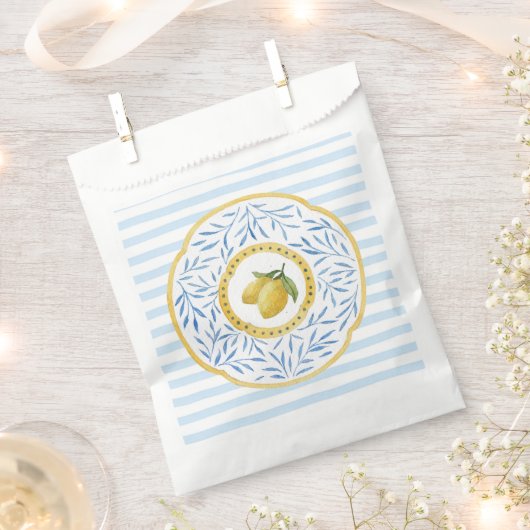 Lemon Party Favoriet Bag voor Kinderen Bedankzakje (Geknipt)