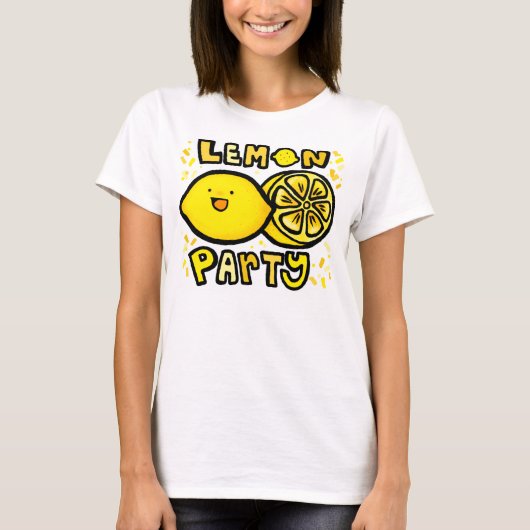 Lemon Party T-shirt (Voorkant)