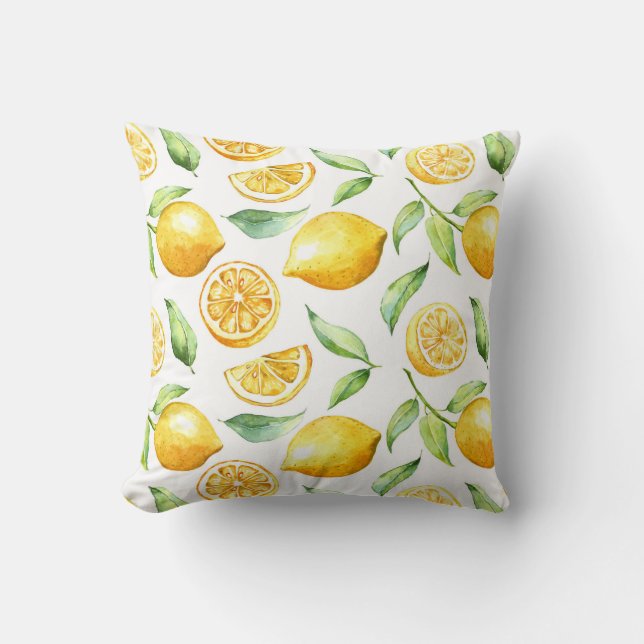 Lemon Passion Design Pillow Kussen (Voorkant)