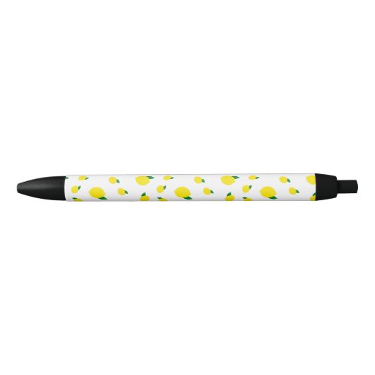Lemon-patroon bedrukt zwarte inkt pen (Voorkant)
