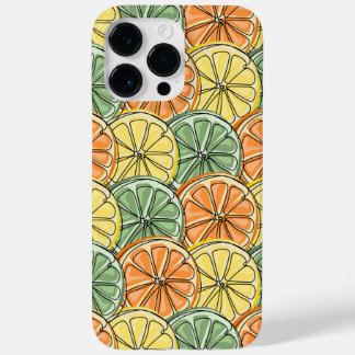 Lemon Patroon Case-Mate iPhone 14 Pro Max Hoesje