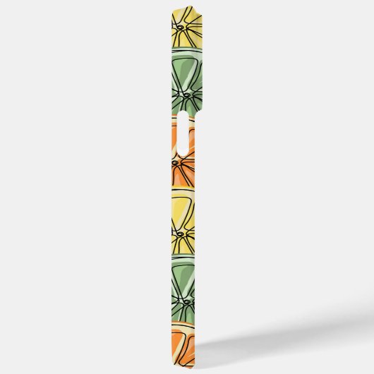  Lemon Patroon Case-Mate iPhone Case (Achterkant / Rechts)