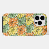 Lemon Patroon iPhone Hoesje (Achterkant horizontaal)