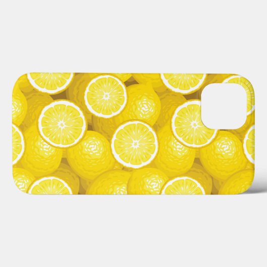Lemon Pattern 2 Case-Mate iPhone Case (Achterkant (horizontaal))