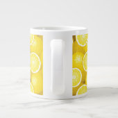 Lemon Pattern 2 Grote Koffiekop (Achterkant)