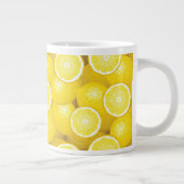 Lemon Pattern 2 Grote Koffiekop (Rechts)