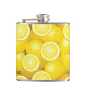 Lemon Pattern 2 Heupfles (Voorkant)