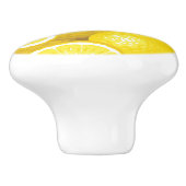 Lemon Pattern 2 Keramische Knop (Zijkant)