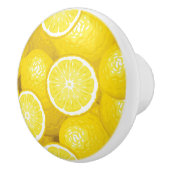 Lemon Pattern 2 Keramische Knop (Rechts)