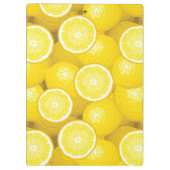 Lemon Pattern 2 Klembord (Achterkant)