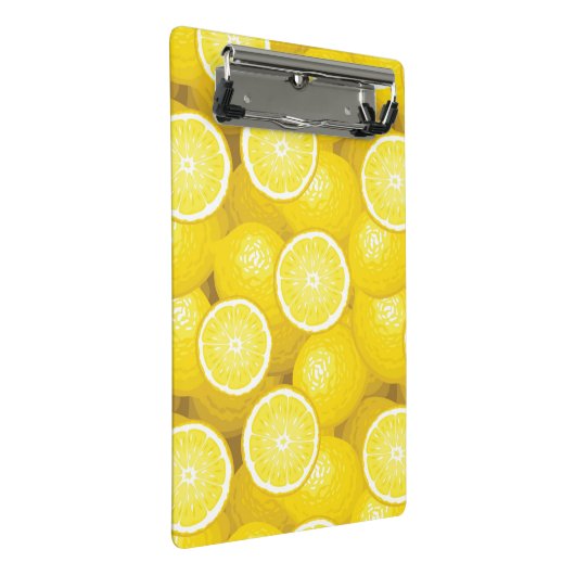 Lemon Pattern 2 Mini Klembord (Schuin)