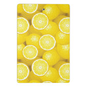 Lemon Pattern 2 Mini Klembord (Achterkant)