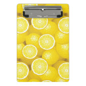 Lemon Pattern 2 Mini Klembord (Voorkant)