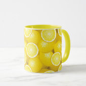 Lemon Pattern 2 Mok (Voorkant rechts)