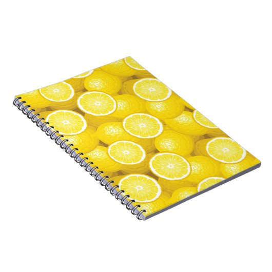 Lemon Pattern 2 Notitieboek (Rechterzijde)