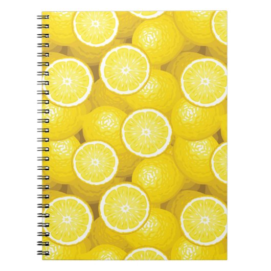 Lemon Pattern 2 Notitieboek (Voorkant)
