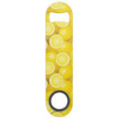 Lemon Pattern 2 Speed Flessenopener (Voorkant)