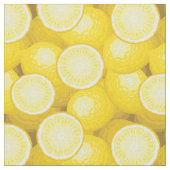 Lemon Pattern 2 Stof (Close Up)