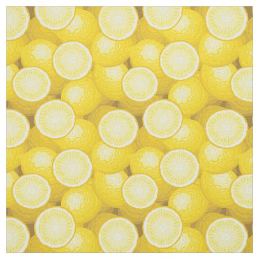 Lemon Pattern 2 Stof (Swatch)