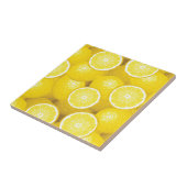 Lemon Pattern 2 Tegeltje (Zijkant)
