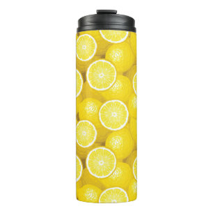Lemon Pattern 2 Thermosbeker