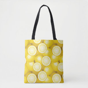 Lemon Pattern 2 Tote Bag
