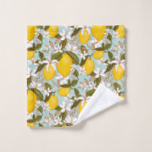 Lemon Pattern Bad Handdoek (Wasdoekje)