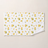 Lemon Pattern Bad Handdoek (Handdoek)